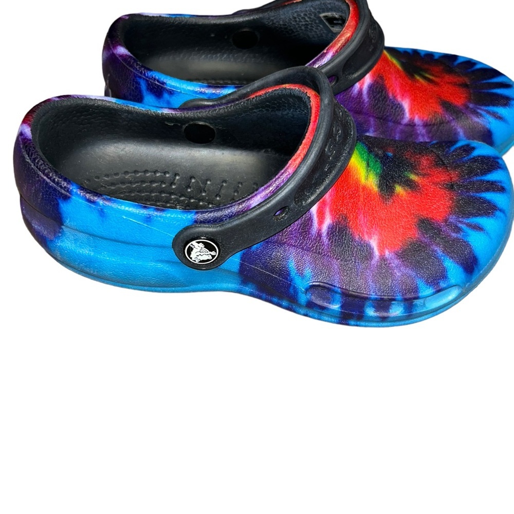Crocs Bistro Tie Dye Adult Clogs work clogs slip resistant shoes size 6
